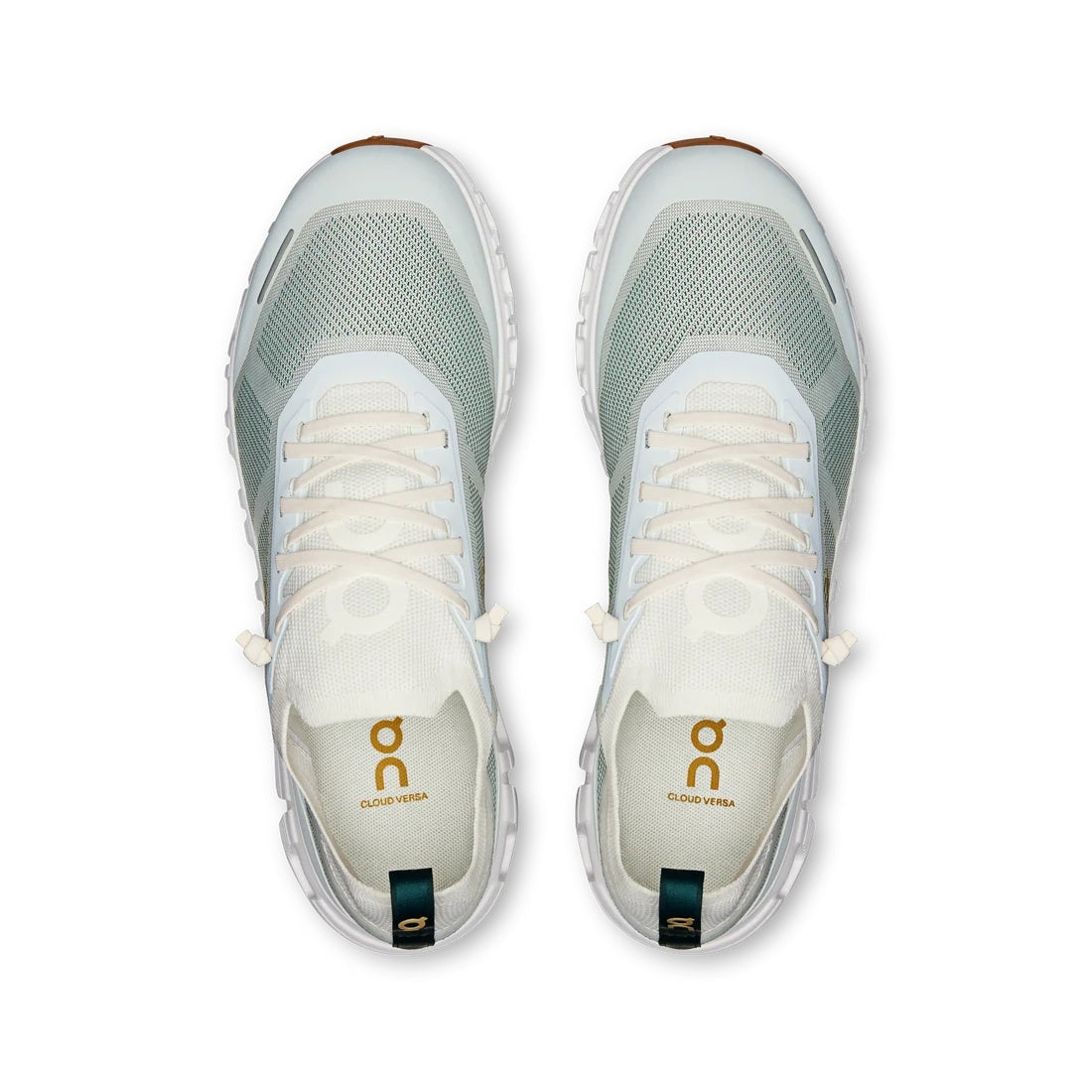 On Running Cloud 6 Versa White and Olive Green 4