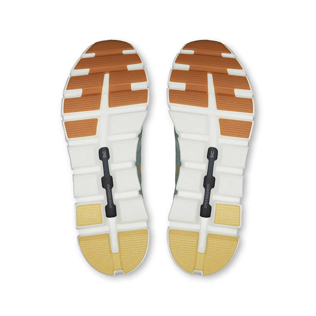 On Running Cloud 6 Versa White and Olive Green 5