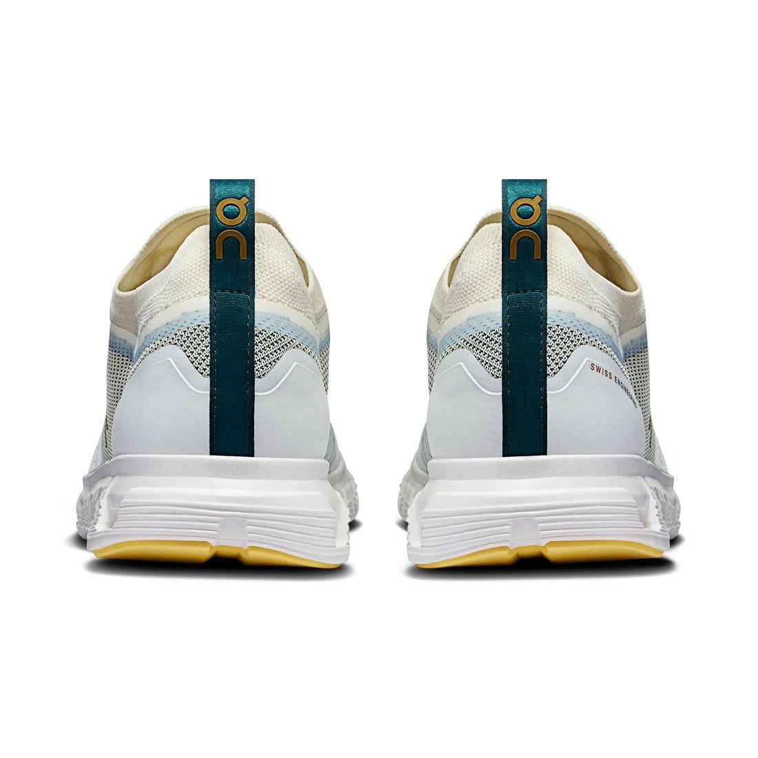On Running Cloud 6 Versa White and Olive Green 6
